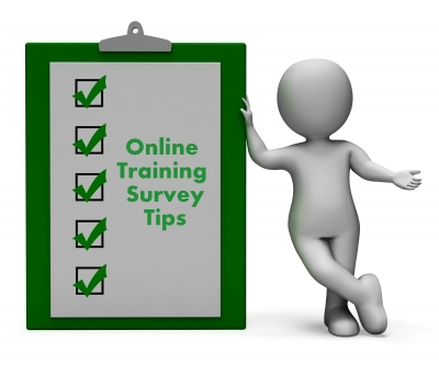 online training survey tips