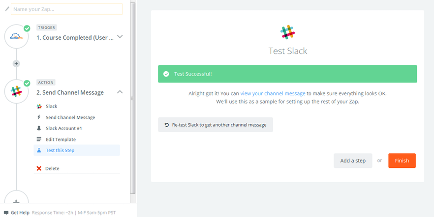 testing-zap-slack-integration-with-talentlms