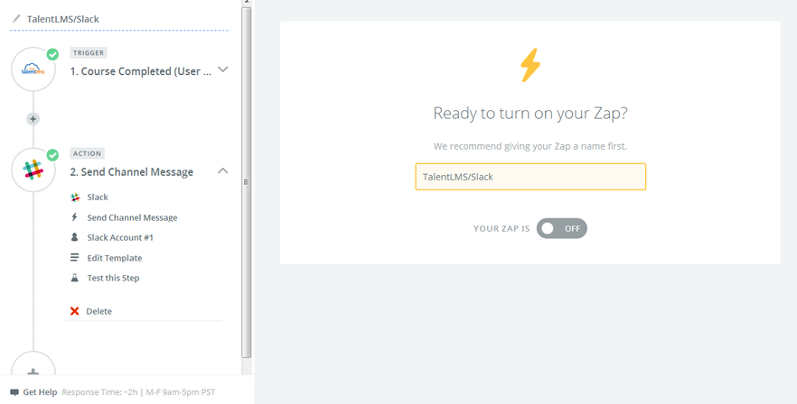 naming-zap-talentlms-slack-integration