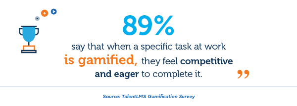 Gamification and sense of competition - TalentLMS