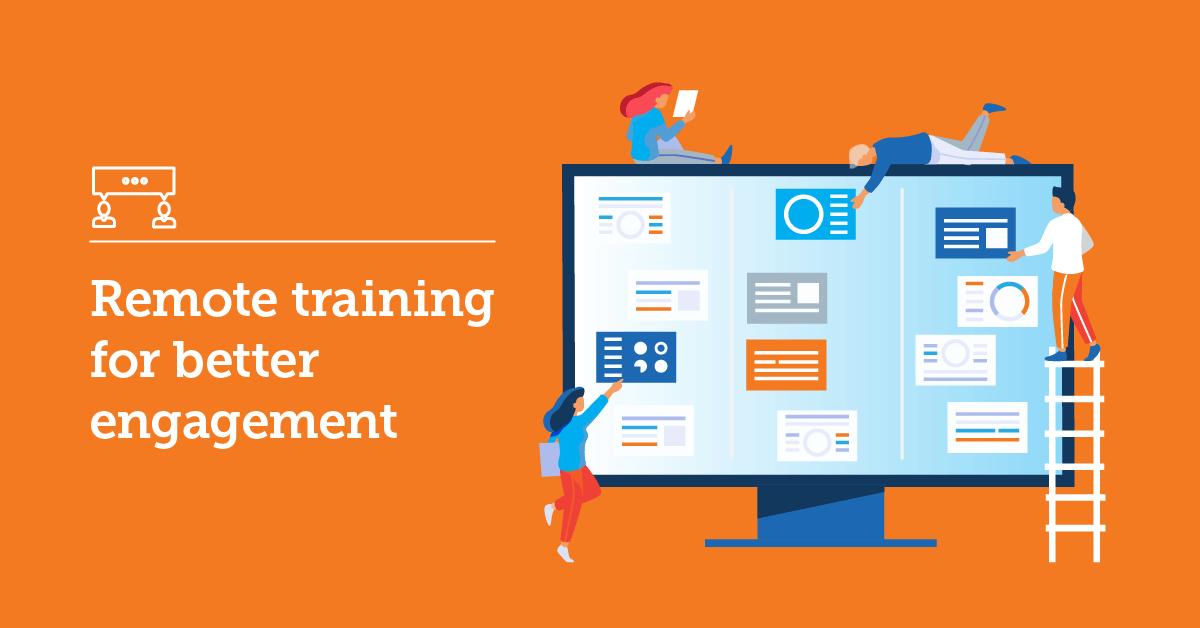 How to build remote training courses for better employee engagement