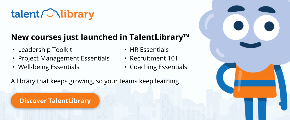 New courses just launched in TalentLibrary
