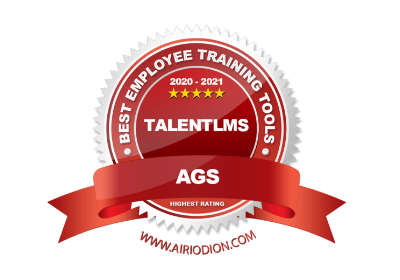 TalentLMS awards 2020 - AGS