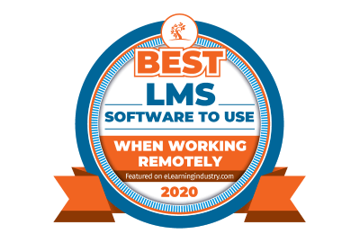 TalentLMS awards 2020 - ELI working remotely