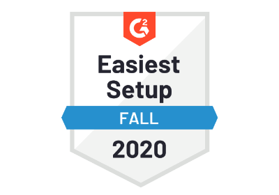 TalentLMS awards 2020 - G2 easiest setup