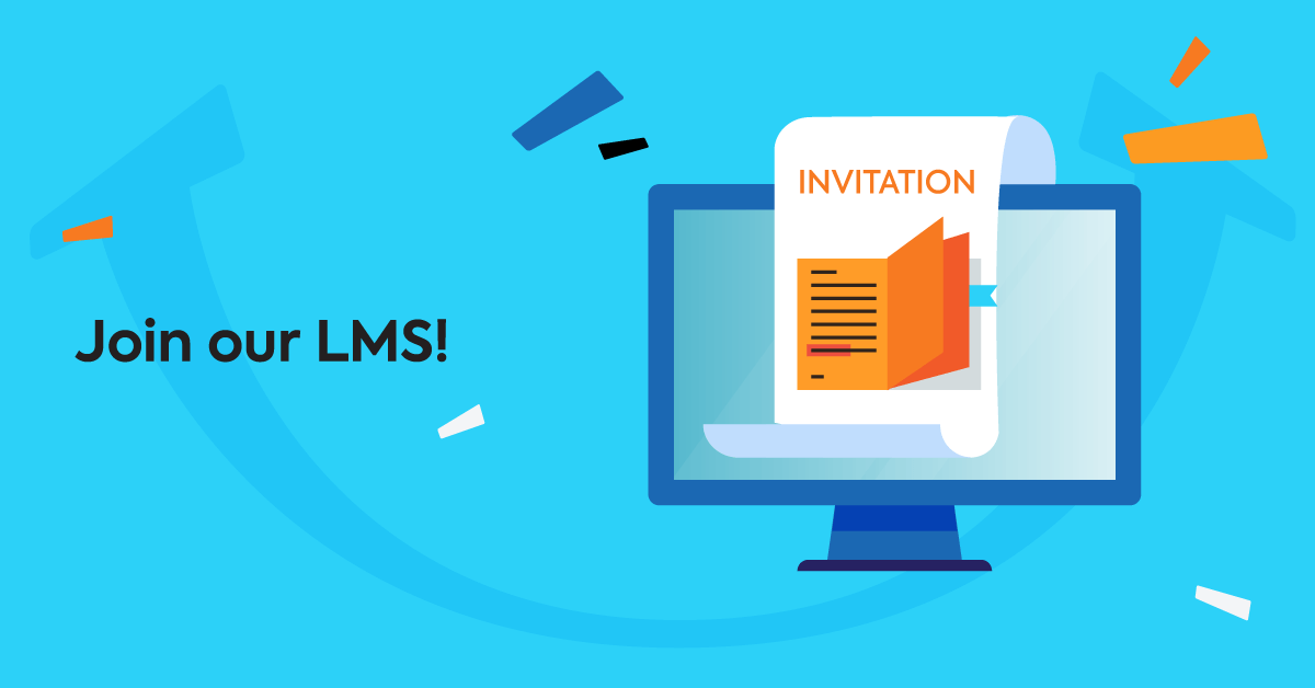 Email template: Invitation to log into the company LMS