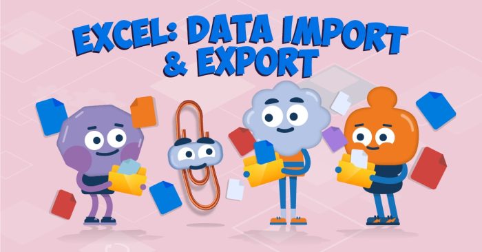 Excel: Data Import and Export