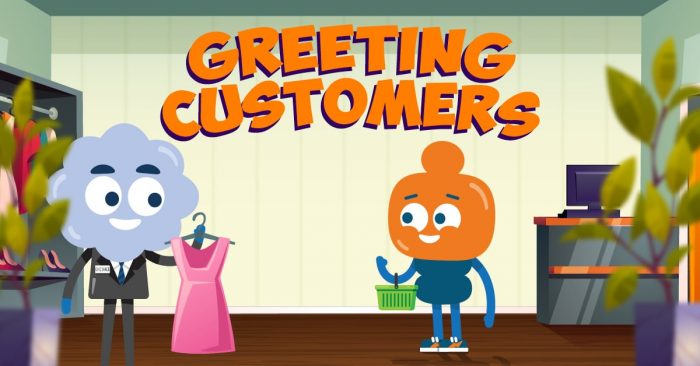 Greeting Customers