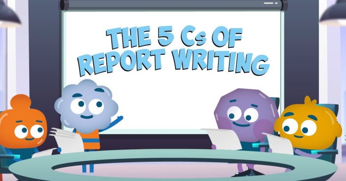The 5 Cs of Report Writing