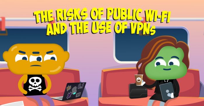 The risks of public WiFi and the use of VPNs
