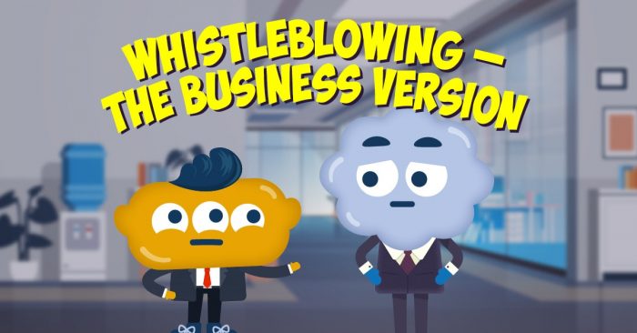 Whistleblowing – The Business Version
