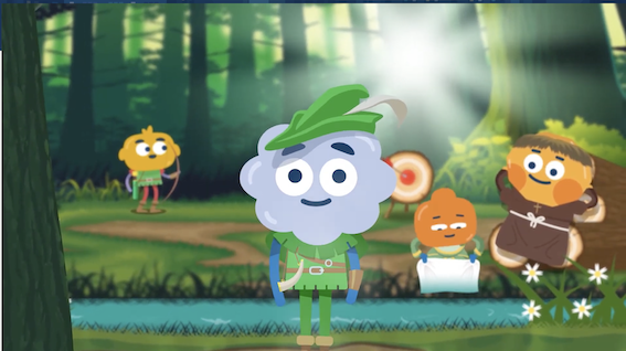 Screenshot from a leadership video course on leading by example