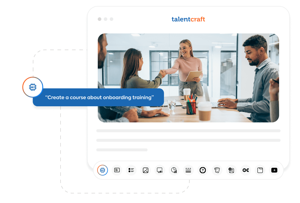 You will always be on brand with TalentCraft's intuitive AI tool.