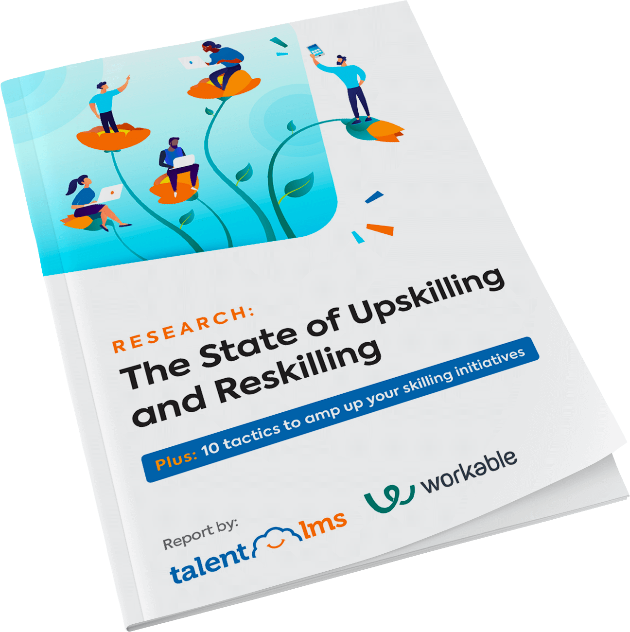 The state of upskilling and reskilling report cover
