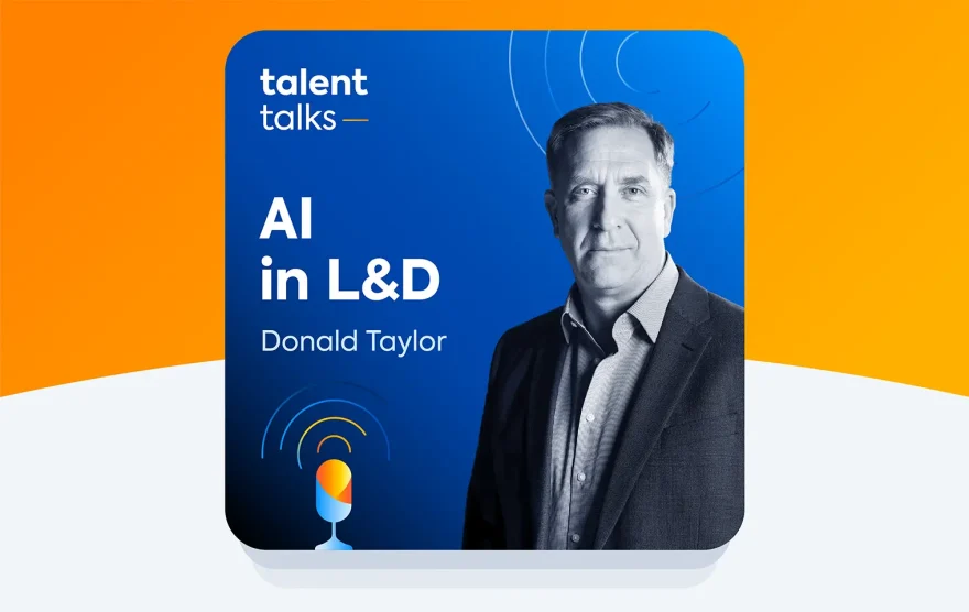 Talent Talks podcast episode: AI in L&D with David Kelly.
