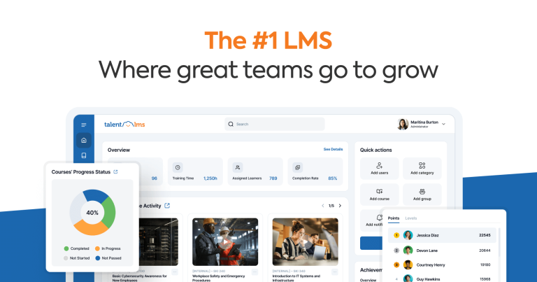 TalentLMS, the #1 LMS where great teams go to grow.