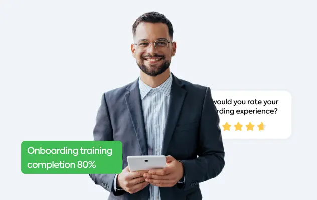 Employee onboarding training solution with TalentLMS.