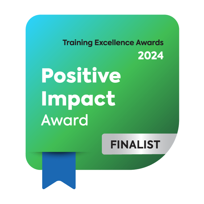 TalentLMS Training Excellence Awards - Positive Impact Award Finalist