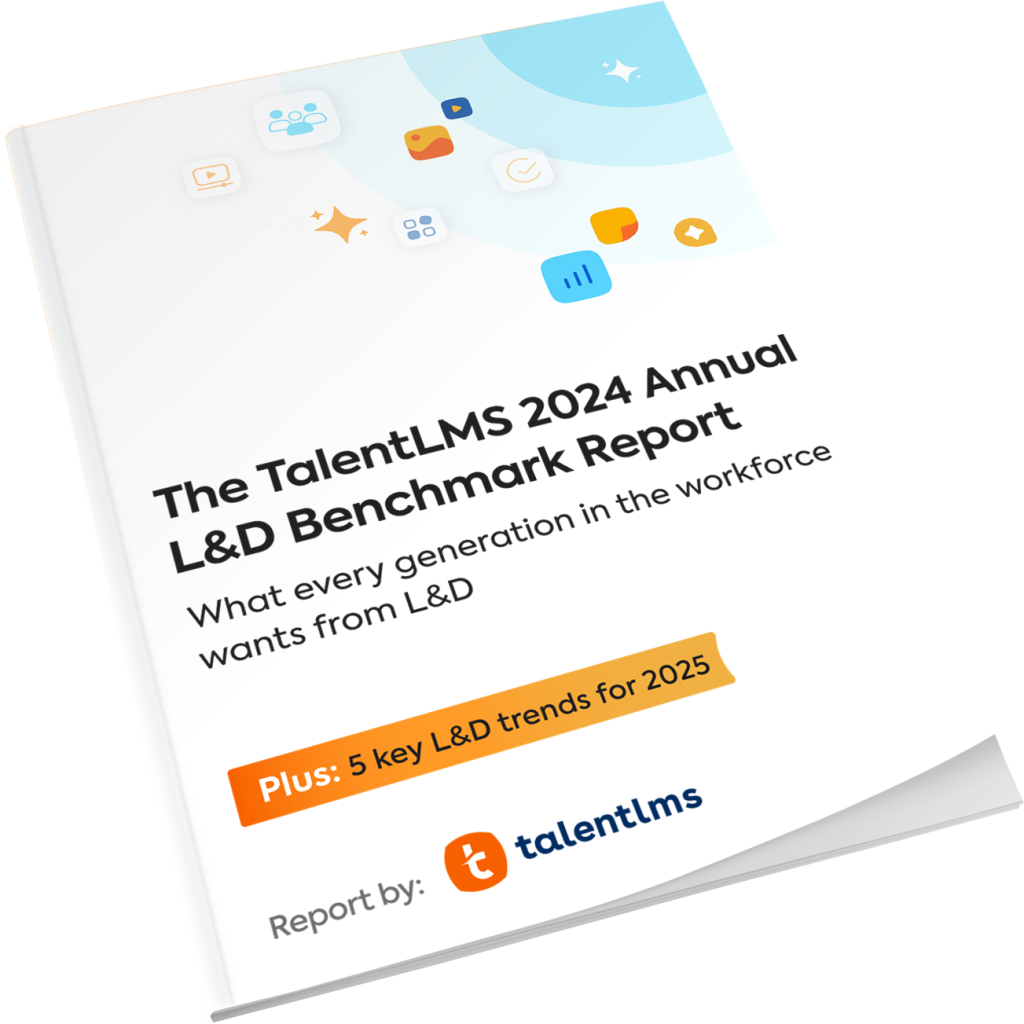 L&D benchmark report 2025 cover page