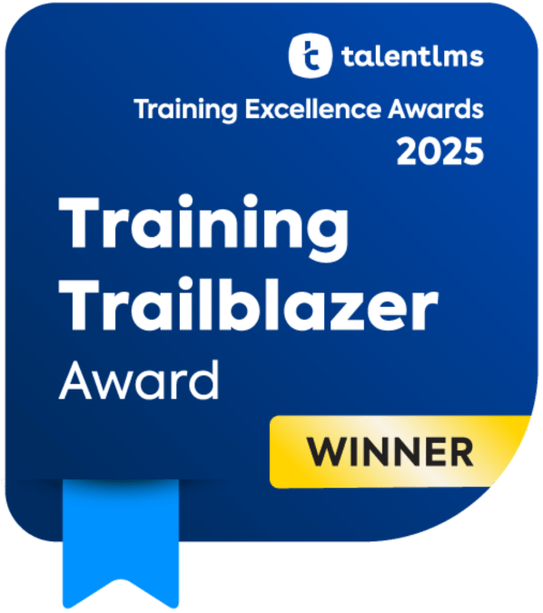 TalentLMS Training Excellence Awards: Training Trailblazer Category