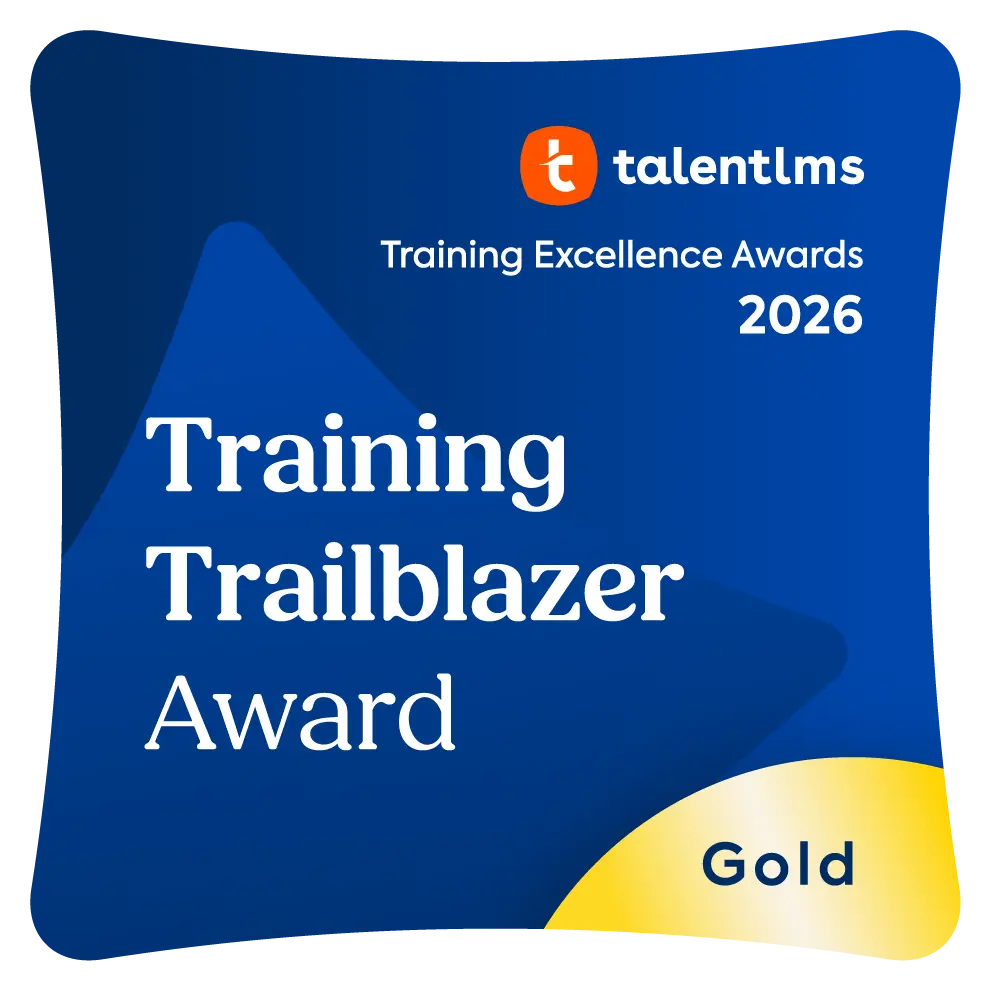 TalentLMS Training Excellence Awards: Training Trailblazer 2026